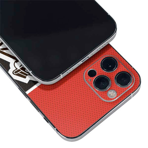 NFL Cleveland Browns Zone Block iPhone 12 Pro Skin